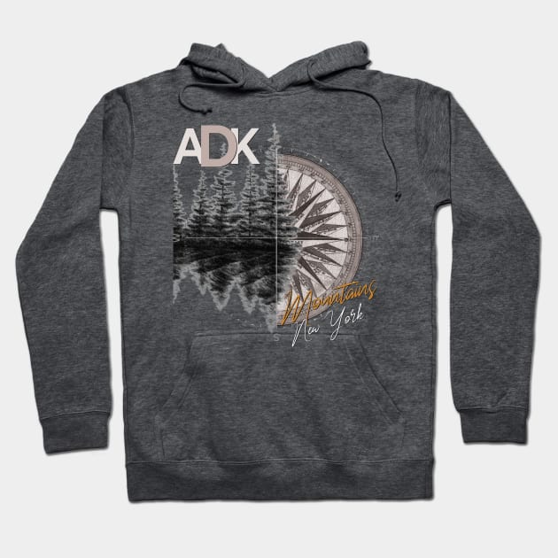 Adirondacks Hoodie by TeeText